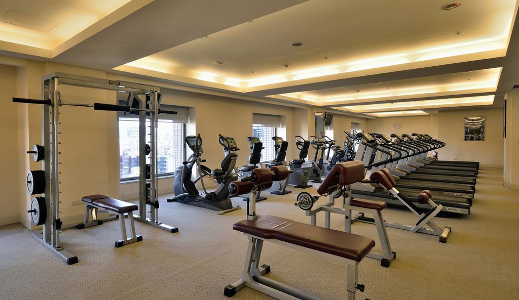 The Sherwood Тайбей Екстер'єр фото The gym at the hotel