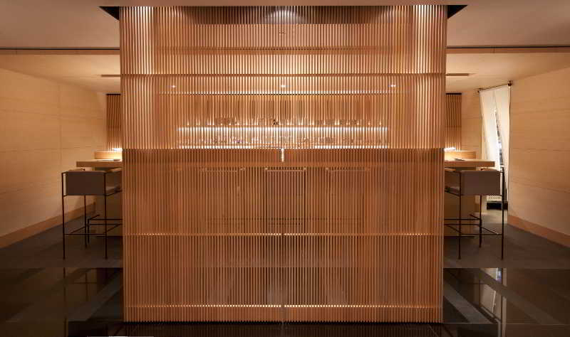The Sherwood Тайбей Екстер'єр фото A shōji in a restaurant