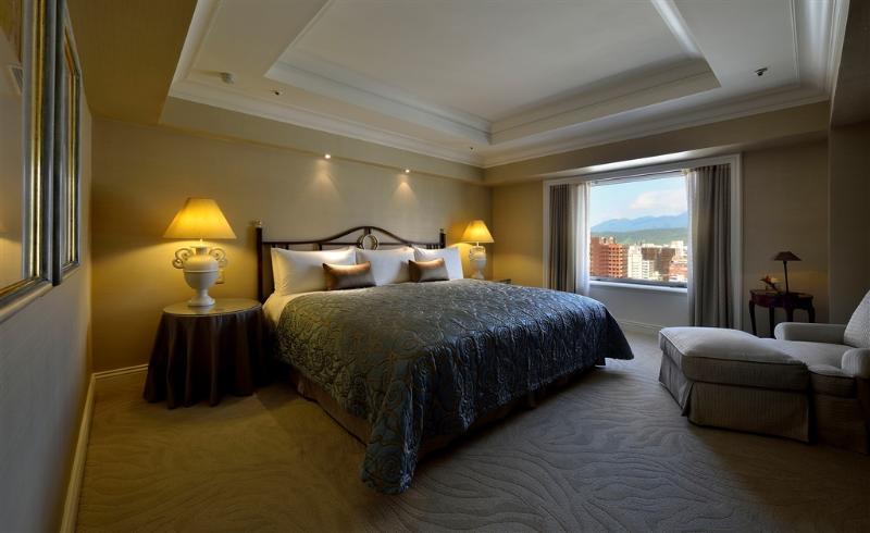 The Sherwood Тайбей Екстер'єр фото A bedroom at the hotel